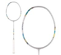 Yonex Nanoflare 700 Tour Raquette de badminton sans cordes Argenté/bleu ciel