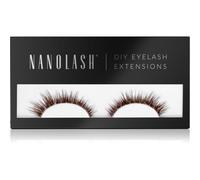 Nanolash DIY Eyelash Extensions kit d’extension de cils à domicile Heartbreaker BROWN 36 pcs