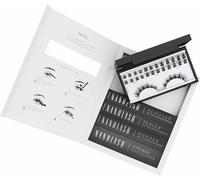 Nanolash DIY Eyelash Extensions Starter Kit with Cluster Lashes Bonder Sealer Remover Applicator Home Lash Extensions Kit Harmony