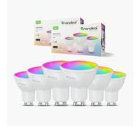 Nanoleaf Essentials | Smart GU10 | 400Lm | White | 2700K-6500K | 220V-240V | 6PK | EU