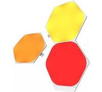Nanoleaf Panneaux lumineux Shapes Hexagons LED RGBW Wi‑Fi Compatible Alexa – Pack extension 3 pièces