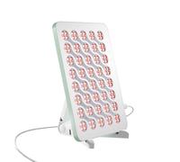 Nanoleaf Lampe Infrarouge Panneau Thérapie Lumière Rouge Visage & Corps, 160 LED Double Longueur d’Onde (630 nm + 850 nm), Minuterie Intégrée, 4 Niveaux d’Intensité, Support & Lunettes Incluses
