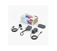 Nanoleaf NF082K02-1CK Kit Éclairage d'Ambiance Plat – Alimentation 12V 2A, Dimensions Contrôleur 93.3 x 57.1 x 17 mm, Adaptateur Externe Inclus