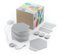 Nanoleaf Kit de démarrage Shapes Hexagone – 15 panneaux LED connectés RGBW Wi‑Fi compatible Alexa