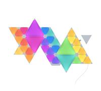 Nanoleaf Shapes Mini Triangle Bundle Kit de Démarrage, 32 Panneaux Lumineux LED Connectés (28 Minis + 4 Triangles)- Appliques Murales Luminaires Intérieur Modulaires RGBW Wi-Fi, Compatible Alexa