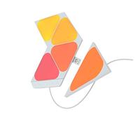 Nanoleaf Shapes Mini Triangle Kit de Démarrage, 5 Panneaux Lumineux LED Connectés - Appliques Murales Luminaires Intérieur Modulaires RGBW Wi-Fi, Compatible Alexa, pour Salon Chambre ou Bureau Gaming