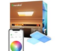 Nanoleaf Skylight Kit de Démarrage, 3 Plafonniers LED RGBCW Connectés - Lampes de plafond Intérieures Modulaires Wi-Fi, 16M Couleurs & Blancs, Variateur, Compatible Apple Home Amazon Alexa Google Home
