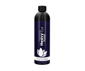 Nanolex Pâte de polissage Heavy Cut de qualité supérieure pour toutes les peintures de voiture - Élimine les rayures profondes et les traces de ponçage jusqu'à 1500 - Sans silicone - 1 x 750 ml
