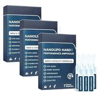 NanoLipo HardX Performance Ampoules, 2025 New Men's Performance Drops - Show Men's Charm, Advanced Men's Drops, Lmprove Vitality (3)