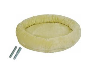 nanook - couchette, Chaise Longue XL - Surface de Couchage Ø 53 cm - Convient aux Grands Chats - pour poteaux à griffer M8 M10 et poteaux en sisal - avec vis d'adaptation