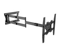 Nanook Long 2120 Support Mural TV 42-75 Pouces, 120 cm Extension, 40 kg | Construction ultra-robuste, Bras extra-longs pour une portée maximale et rotation jusqu'à 180°, Max VESA 400x400, Universel