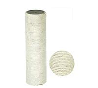 nanook Poteau de Rechange pour Arbre à Chat/Poteau en sisal de Rechange - 11 cm Ø - Longeur 40 cm - Filetage M8