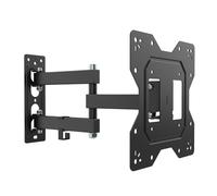 NANOOK Solid+ support mural TV orientable 19-43 pouces | Inclinable jusqu’à 15° | VESA jusqu’à 200 × 200 | Charge maximale jusqu’à 35 kg | Compatible TV universel courants | Matériel de montage inclus