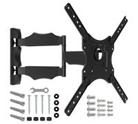 NANOOK Support Mural orientable pour téléviseurs 32-55 Pouces - Inclinable - Support Mural pour téléviseurs LCD, LED, QLED et OLED