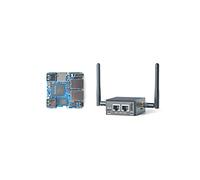 Nanopi R5C Mini routeur WiFi OpenWRT avec Rockchip RK3568B2 Soc 4 Go LPDDR4X RAM 0,8T NPU embarqué Dual PCIe 2,5 Gbps Ethernet M.2 Key E Ports USB Prise en charge FriendlyWrt Ubuntu (4 + 64 Go avec