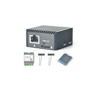NanoPi Zero2 Mini routeur d'ordinateur Fast GbE, 1 Go/2 Go LPDDR4X RAM Mali-450, décodeur 4K H265/H264, port Gigabit Ethernet, appareil intelligent IoT (1 Go de RAM LPDDR4, 32 Go eMMC, avec module