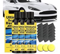 Nanopolix Scratch Remover - 2026 New Nanopolix Ultimate Car Scratch Remover with Nano Sparkle Cloth for Any Car Scratches, Long-Lasting Protection, All Paint Colors Polishing Kit (3set)