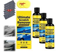 Nanopolix Scratch Remover,Nano Polix Scratch Remover, Ultimate Automotive Scratch Repair Kit For Deep Scratches, Quick Fix Scratch And Swirl Remover, Restore Gloss And Shine (3PCS)