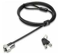 Serrure à clé pour ordinateur portable - Kensington - NanoSaver - Ultra-mince - Câble de sécurité - Noir