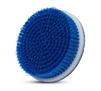 Nanoskin 5-Inch Rotary Brush with Durable Blue Nylon Bristles, Versatile for Car Detailing, Upholstery Cleaning, Wheel Scrubbing, and Home Use, Easy to Attach, Compatible with Most Polishers & Buffers