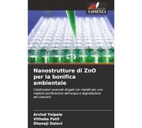 Nanostrutture di ZnO per la bonifica ambientale: Catalizzatori avanzati drogati con metalli per una migliore purificazione dell'acqua e degradazione dei coloranti