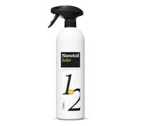 Nanotol Nettoyant pour installations photovoltaïques et solaires pour 160 m² - Nettoyant + nano-vitrification 1 + 2 pour une protection à long terme contre la saleté avec effet Easy-to-Clean et lotus