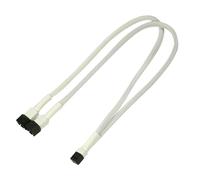 Nanoxia Cable 3-Pin Y-Cable, 30 cm, weiß