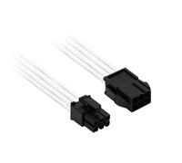 Nanoxia Kabel 6pin PCI-E Verlängerung, 30 cm, weiß