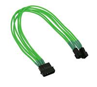 Nanoxia NX42A30NG Interne 0.3m Molex (4-pin) 2 x Molex (3-pin) Vert câble électrique - cables électriques (Mâle/Femelle, Molex (4-pin), 2 x Molex (3-pin), Droit, Droit, Vert)