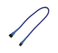 Nanoxia Rallonge Molex 3 broches - 30 cm - bleu