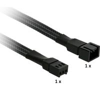 Nanoxia Rallonge Molex 3 broches - 30 cm - noir