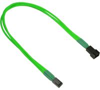 Nanoxia Rallonge Molex 3 broches - 30 cm - vert fluo