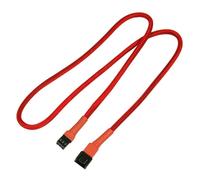Nanoxia Rallonge Molex 3 broches - 60 cm - rouge