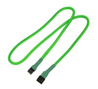 Nanoxia Rallonge Molex 3 broches - 60 cm - vert fluo