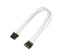 Nanoxia Rallonge Molex 4 broches - 30 cm - blanc