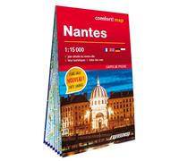 Nantes 1/15.000 (carte format poche laminée - plan de ville)