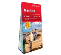 Nantes 1/15.000 (carte grand format laminée - plan de ville)