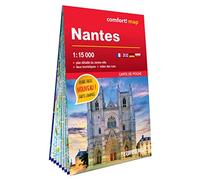 Nantes 1/15.000 (carte laminée format poche - plan de ville)