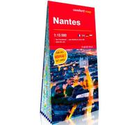Nantes 1/15.000 (Carte Laminée Grand Format)