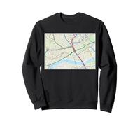 Nantes Centre Ville Voyage Art France Sweatshirt