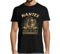 Nantes | Pilier de Bar Officiel| T-shirt homme - Collection Humour Villes original et drôle Planete xxxl XXXL