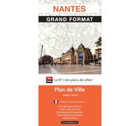 Nantes - Plan de ville grand format | Blay Foldex