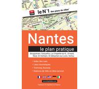 Nantes - Plan de ville pratique | Blay Foldex