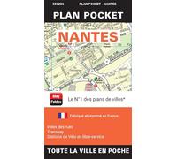NANTES PLAN POCKET 2024