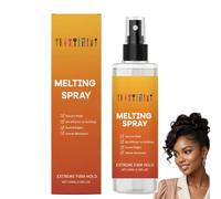 NantSpider Melting Spray Wig,Spray Coiffant Fixant Glued Collé-Serré,adhésif Invisible pour les cheveux pour les perruques,tenue extrême,séchage rapide,perruque Spray,laque cheveux femme