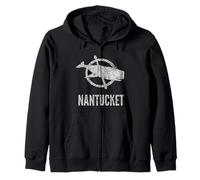Nantucket Massachusetts Cape TUCKERNUCK MUSKEGET Dragon Cape MUSKEGET CAFTS Sweat à Capuche