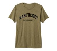 Nantucket, Massachusetts, Domicile de Nantucket Gift Island T-Shirt Haut de Gamme