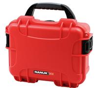 NANUK 904 Série Compacte - Valise de Protection légère et étanche en résine NK-7 avec Insert en Mousse Personnalisable (25,91 x 20,07 x 11,43 cm) - Rouge