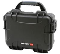 NANUK 904 Série Compacte - Valise de Protection légère et étanche en résine NK-7 avec Insert en Mousse Personnalisable (25,91 x 20,07 x 11,43 cm) - Noir