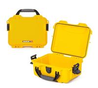 NANUK 904 Valise de Protection (Vide) Étanche, IP67, Résistante aux Chocs | 25,9 x 20,1 x 11,4 cm, Protège Appareils Photo et Accessoires, Mousse Personnalisable pour Ajustement Précis, Robuste, Jaune